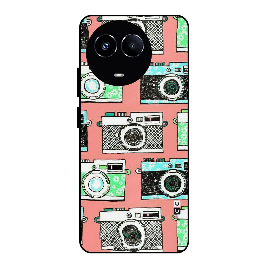 Cam Art Loving Metal Back Case for Realme Narzo 60X