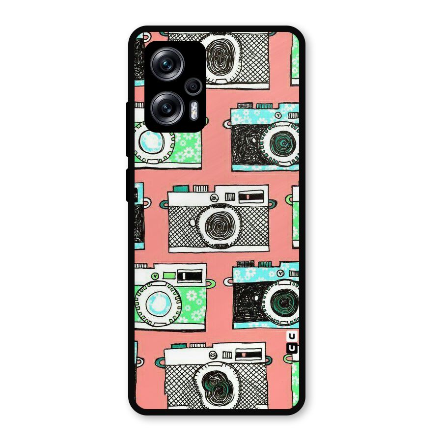 Cam Art Loving Metal Back Case for Redmi K50i