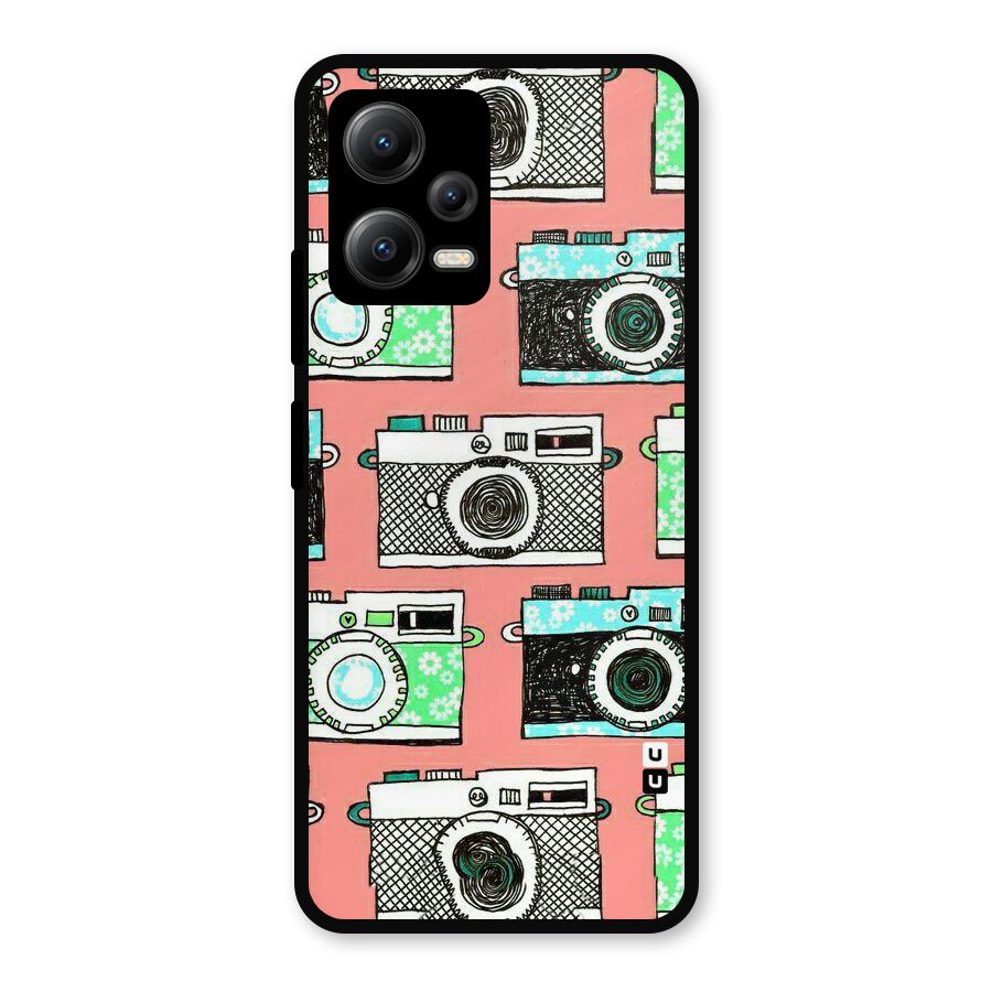 Cam Art Loving Metal Back Case for Redmi Note 12 5G