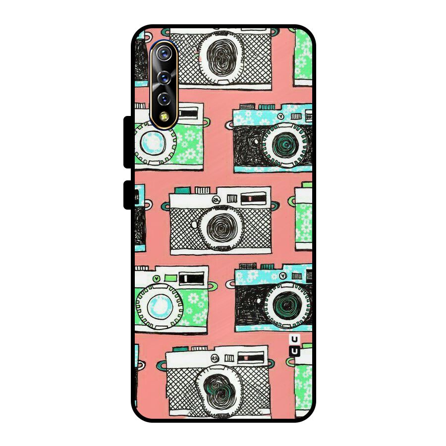 Cam Art Loving Metal Back Case for Vivo S1