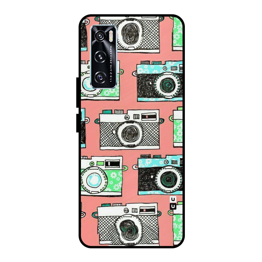 Cam Art Loving Metal Back Case for Vivo V20 SE