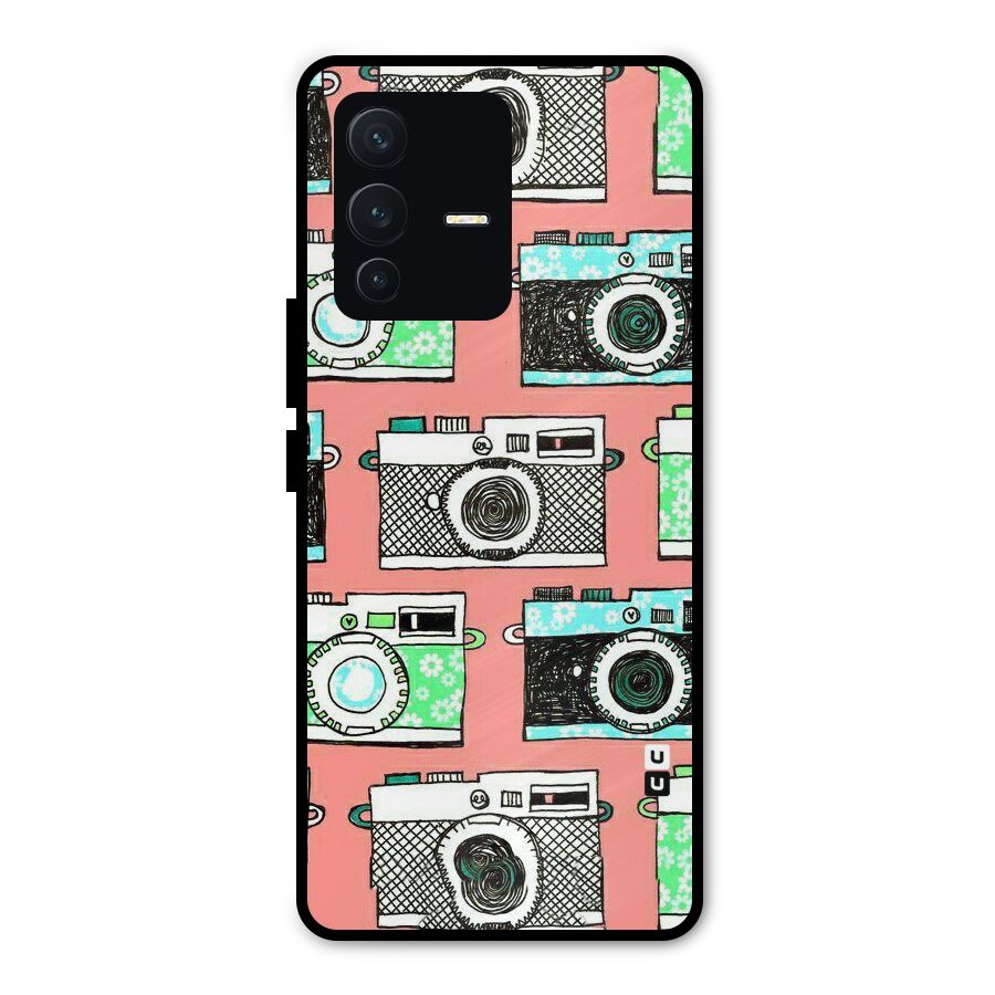 Cam Art Loving Metal Back Case for Vivo V23 Pro