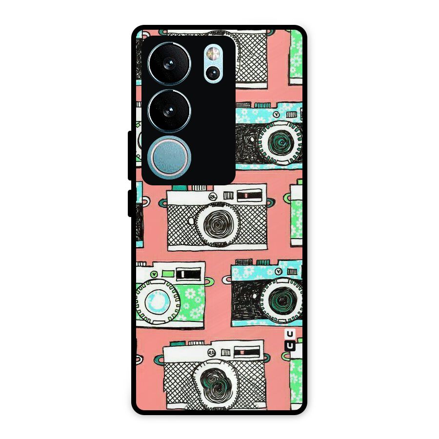 Cam Art Loving Metal Back Case for Vivo V29