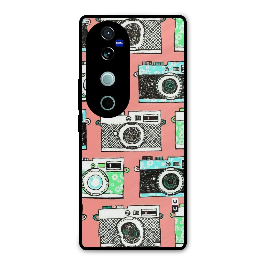 Cam Art Loving Metal Back Case for Vivo V40