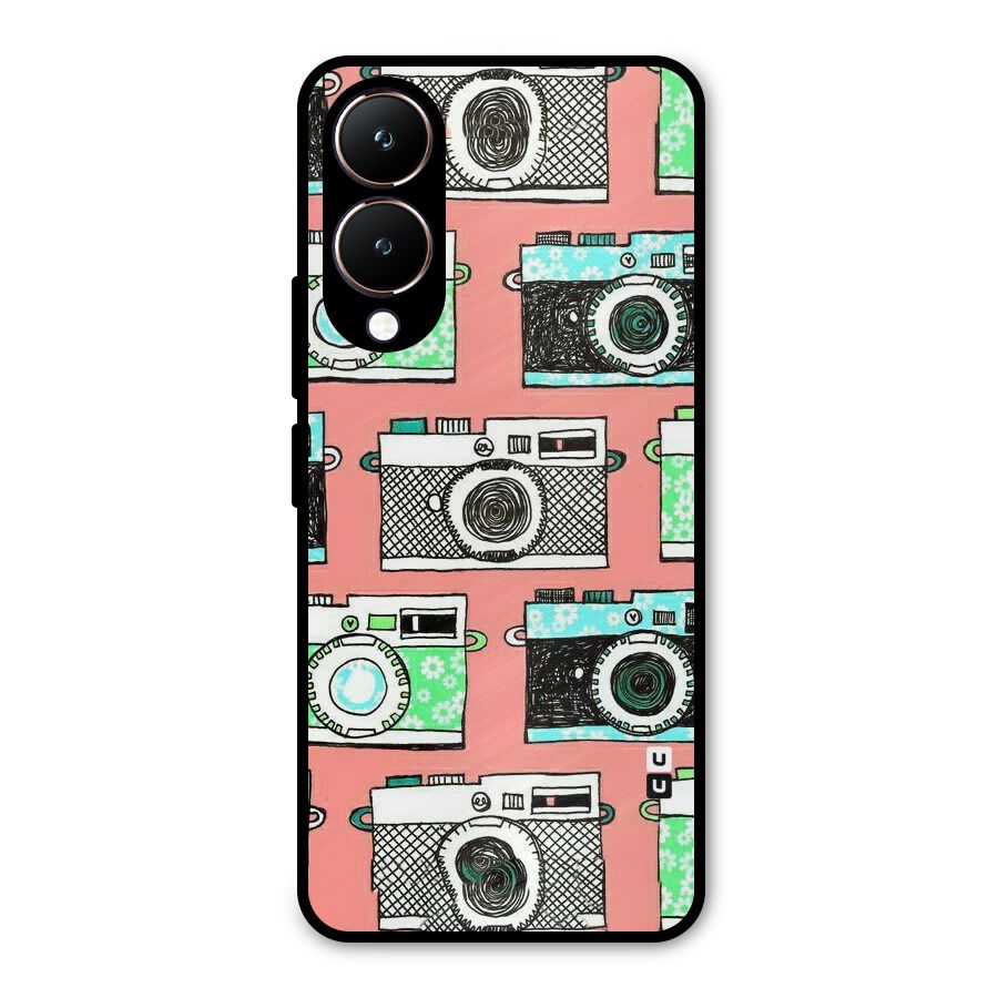Cam Art Loving Metal Back Case for Vivo Y28