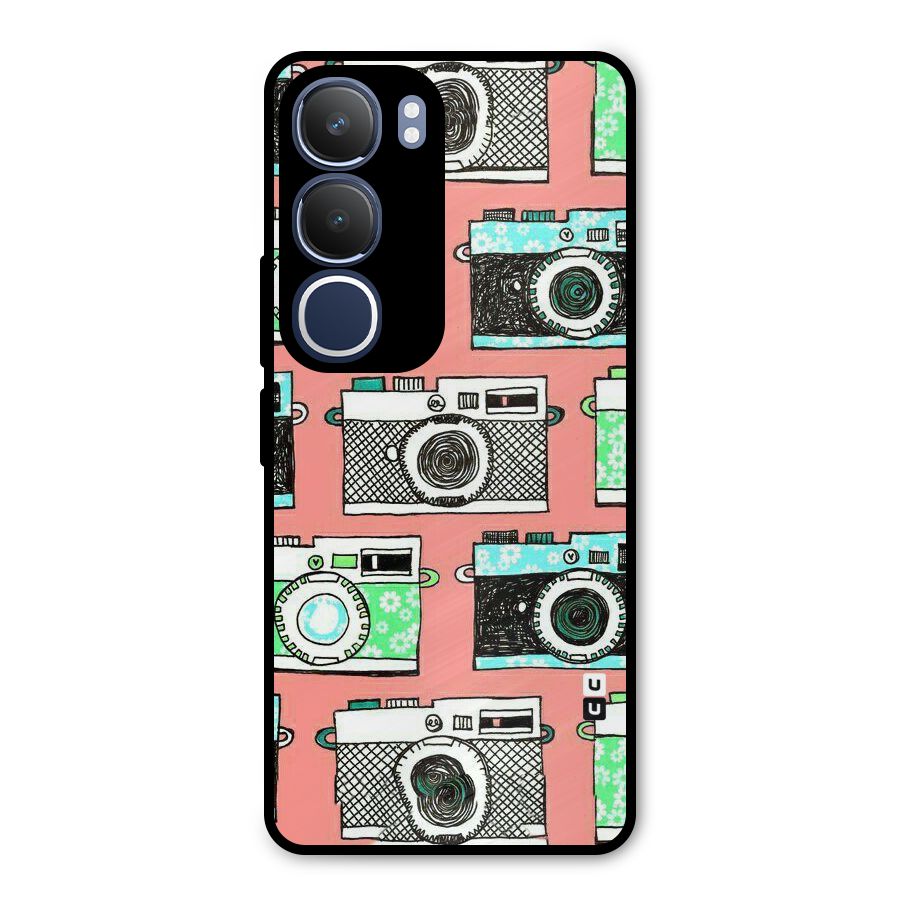 Cam Art Loving Metal Back Case for Vivo Y29