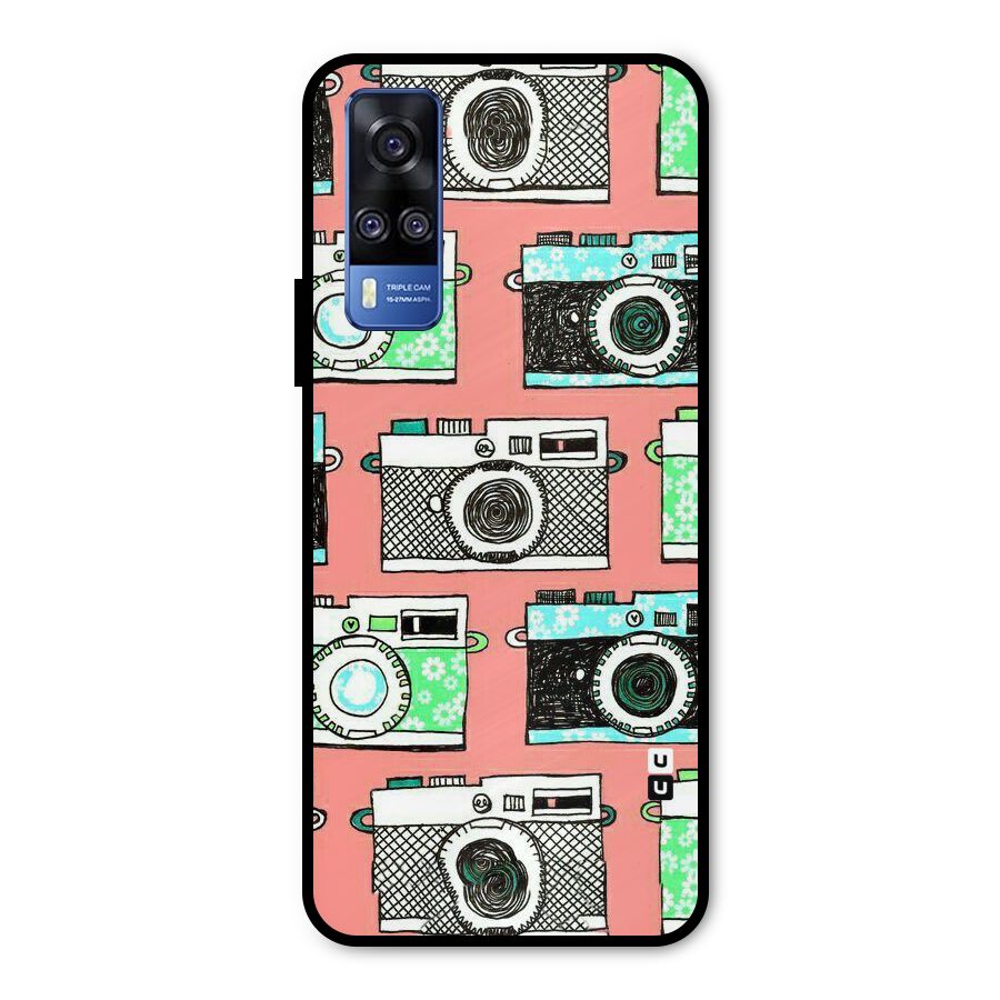 Cam Art Loving Metal Back Case for Vivo Y51A