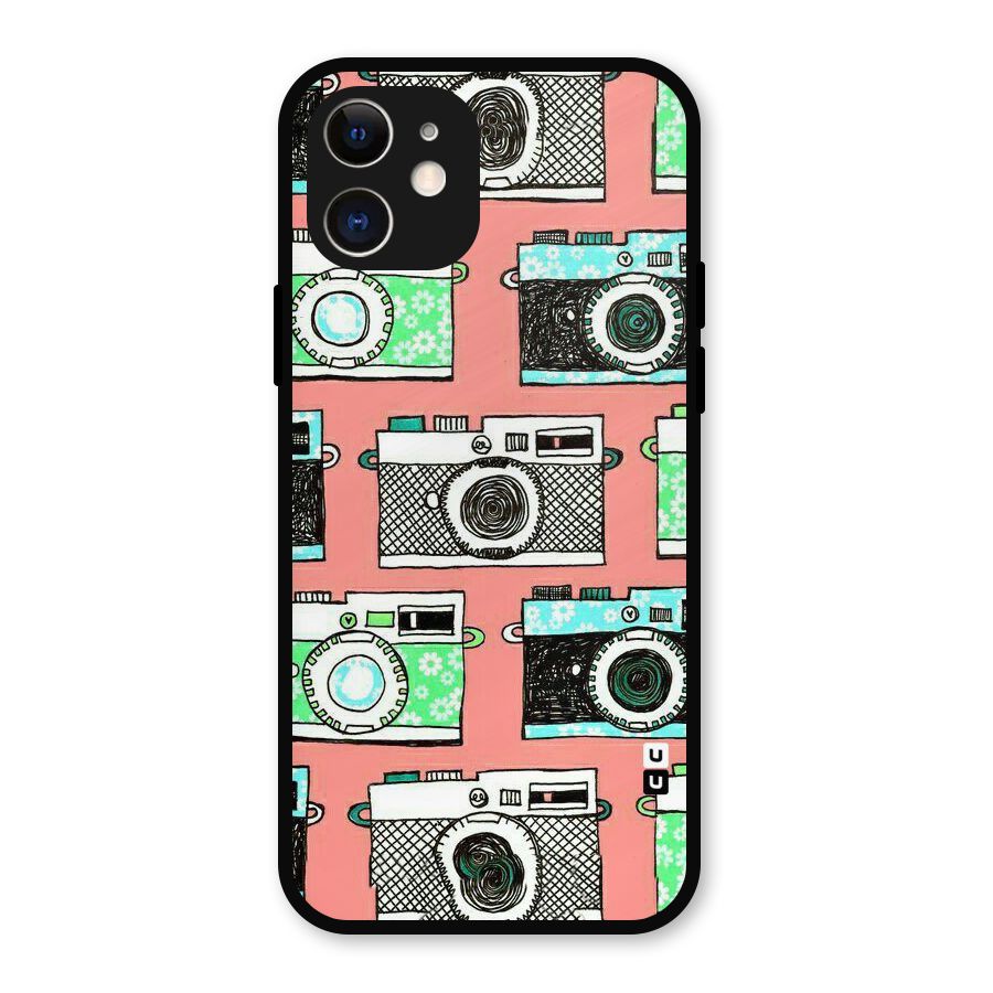 Cam Art Loving Metal Back Case for iPhone 12