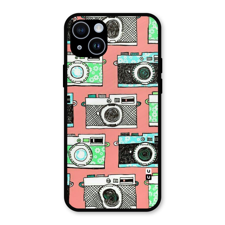 Cam Art Loving Metal Back Case for iPhone 14