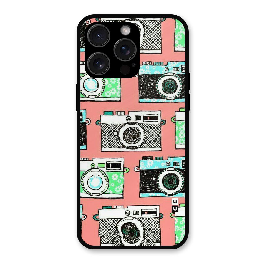 Cam Art Loving Metal Back Case for iPhone 15 Pro Max