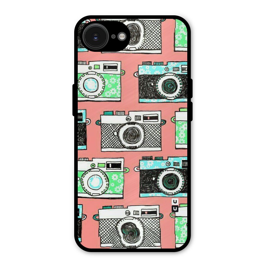 Cam Art Loving Metal Back Case for iPhone 16e