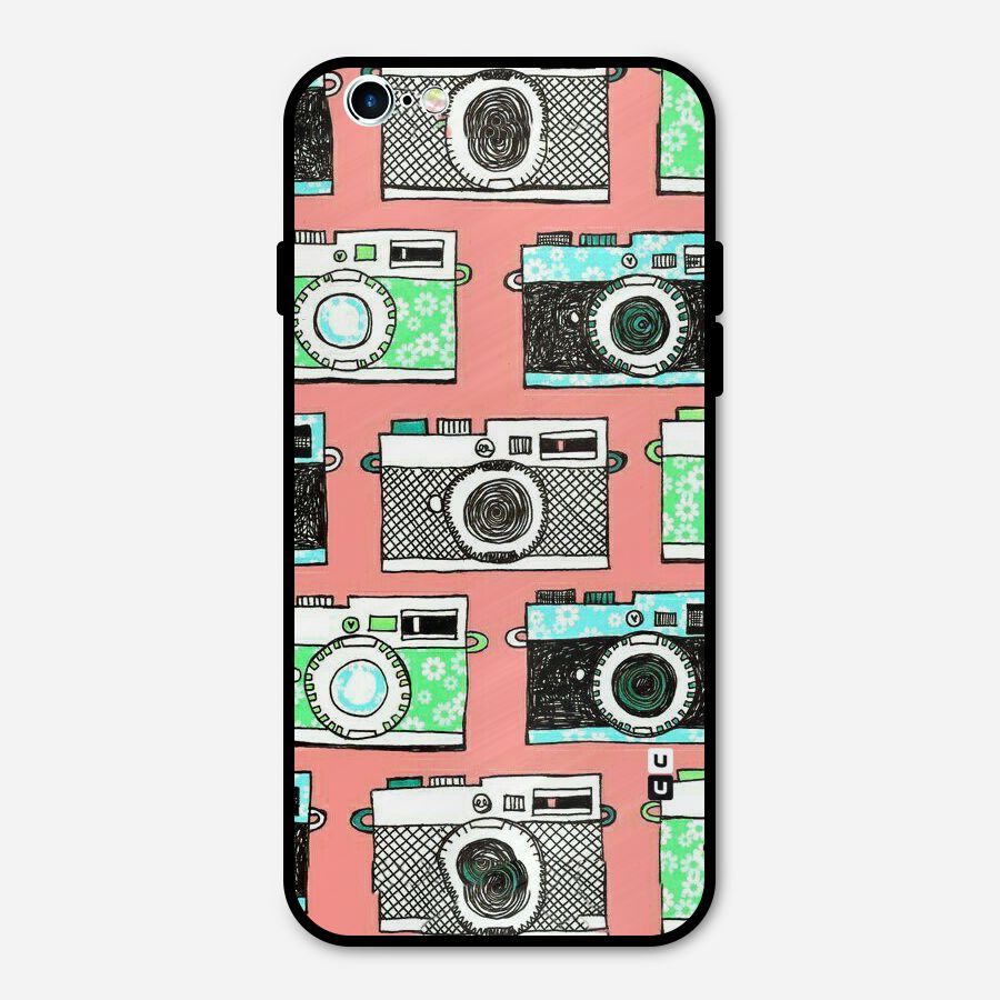 Cam Art Loving Metal Back Case for iPhone 6 6s