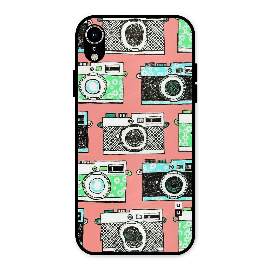 Cam Art Loving Metal Back Case for iPhone XR