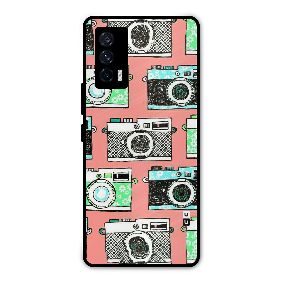 Cam Art Loving Metal Back Case for iQOO 7 5G