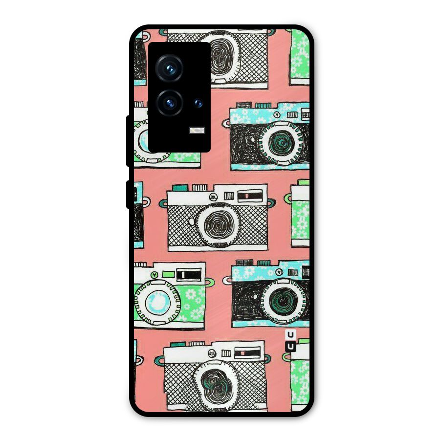 Cam Art Loving Metal Back Case for iQOO 9 5G