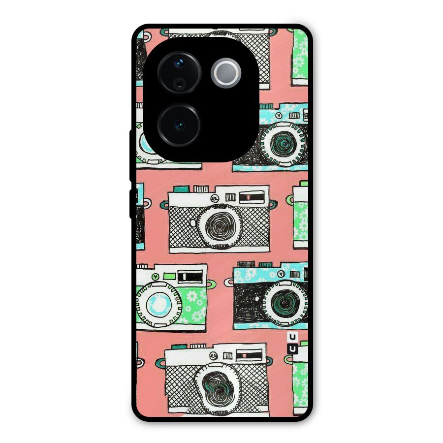 Cam Art Loving Metal Back Case for iQOO Z9s Pro