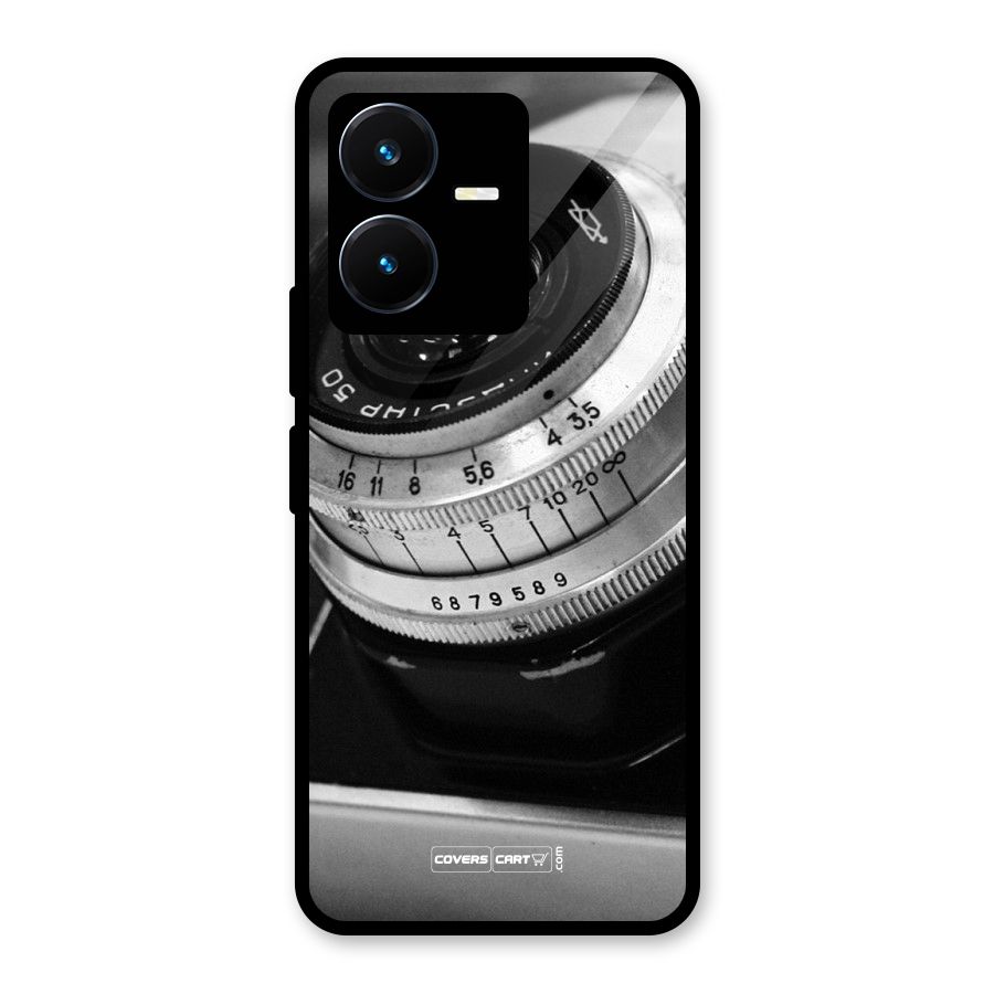Camera Lens Glass Back Case for Vivo Y22s