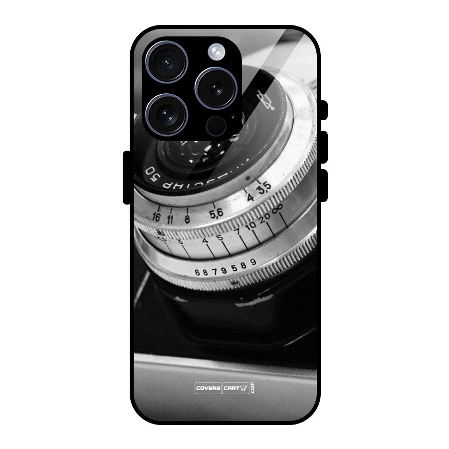 Camera Lens Glass Back Case for iPhone 15 Pro