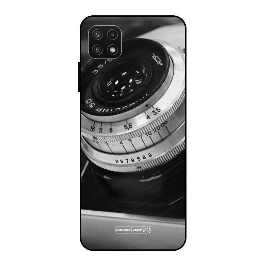Camera Lens Metal Back Case for Galaxy A22 5G