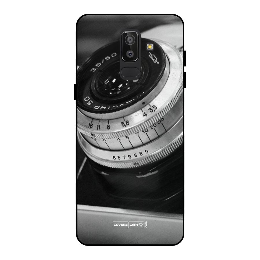 Camera Lens Metal Back Case for Galaxy J8