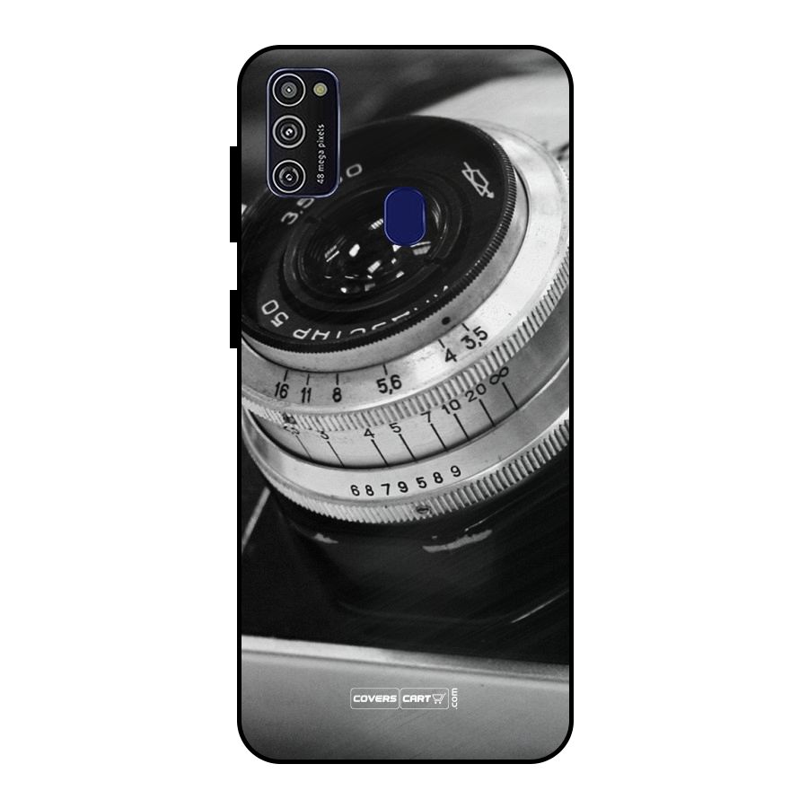 Camera Lens Metal Back Case for Galaxy M30s