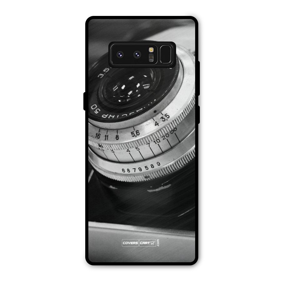 Camera Lens Metal Back Case for Galaxy Note 8