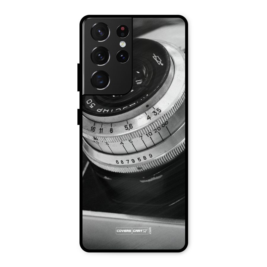 Camera Lens Metal Back Case for Galaxy S21 Ultra 5G