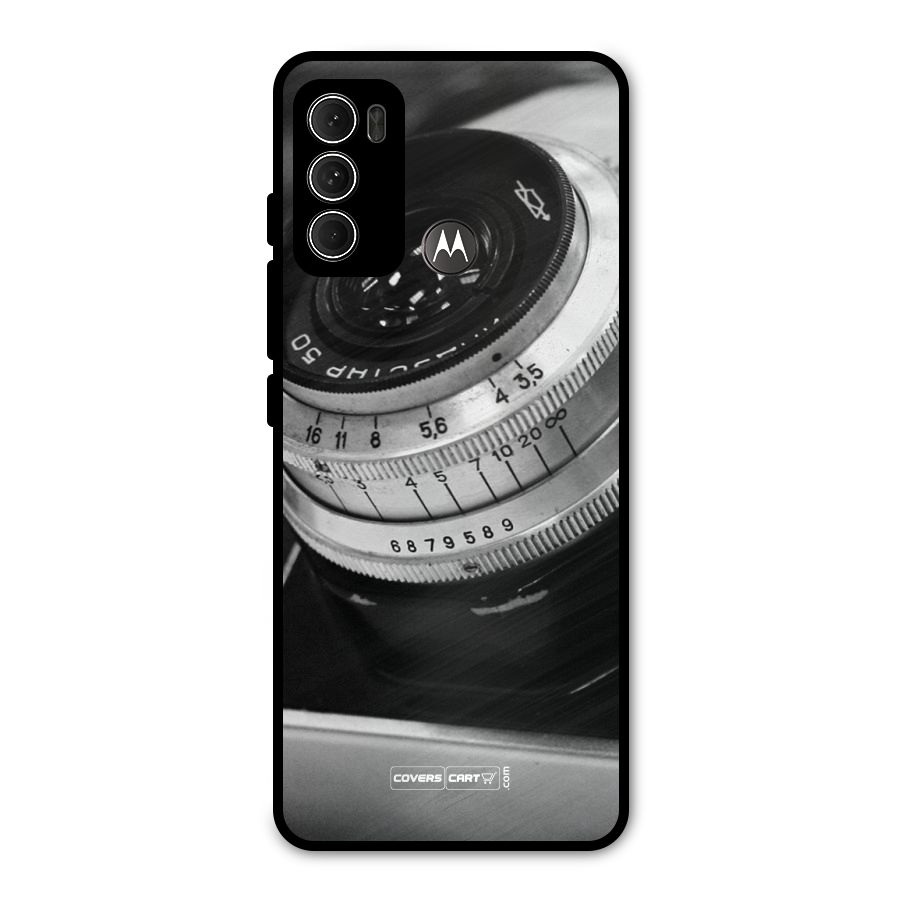 Camera Lens Metal Back Case for Moto G60