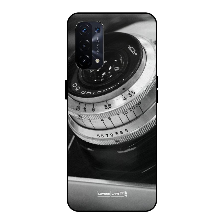 Camera Lens Metal Back Case for Oppo A74 5G