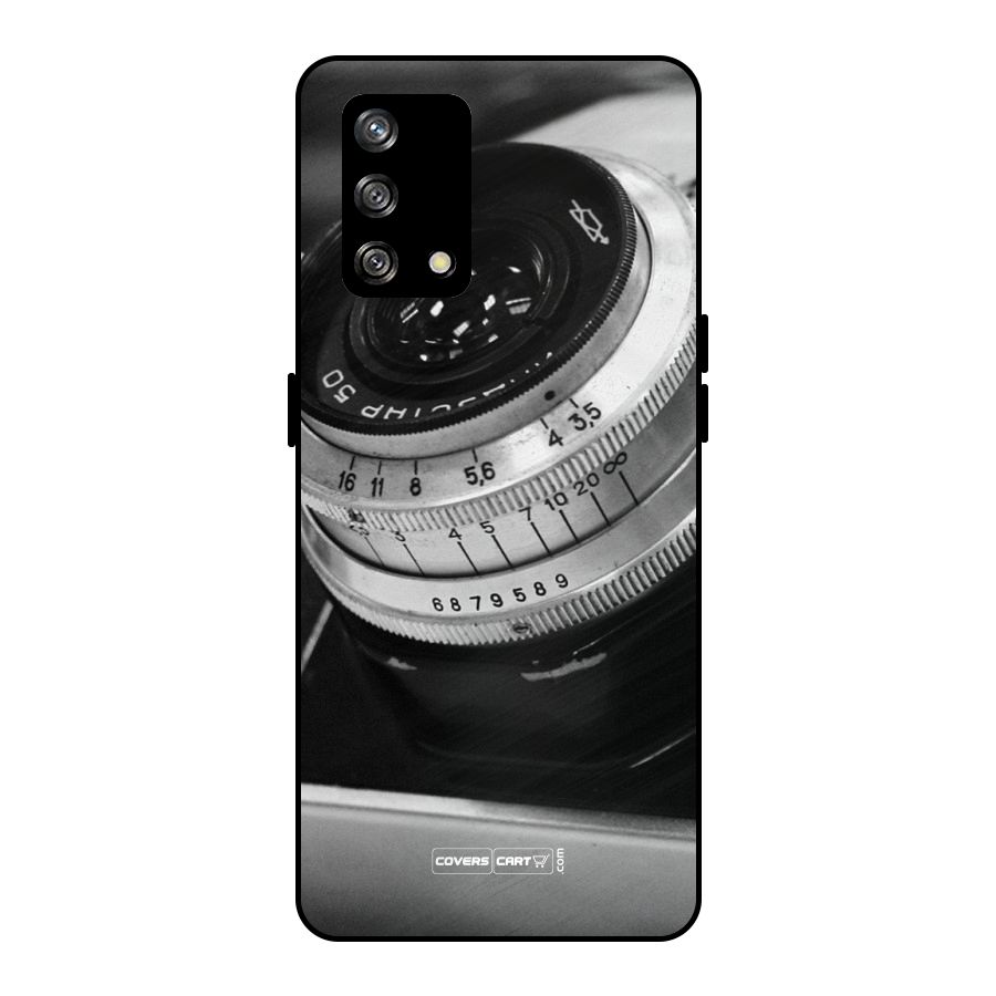 Camera Lens Metal Back Case for Oppo F19