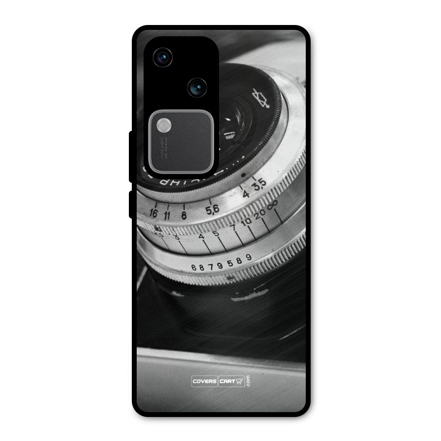 Camera Lens Metal Back Case for Vivo V30 Pro