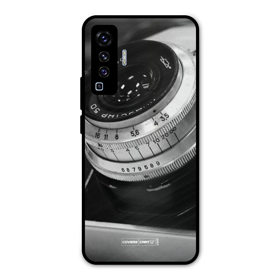 Camera Lens Metal Back Case for Vivo X50