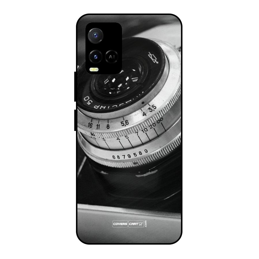 Camera Lens Metal Back Case for Vivo Y21
