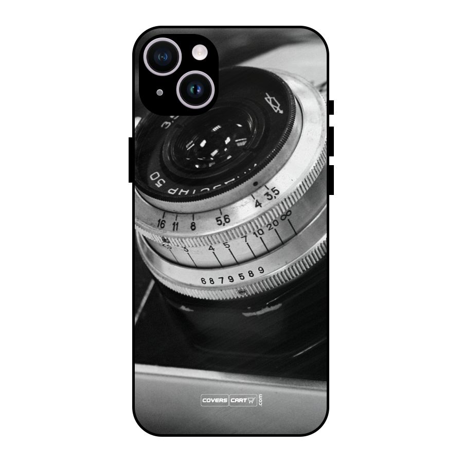 Camera Lens Metal Back Case for iPhone 14 Plus