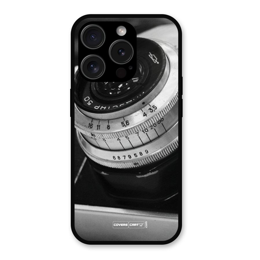Camera Lens Metal Back Case for iPhone 15 Pro