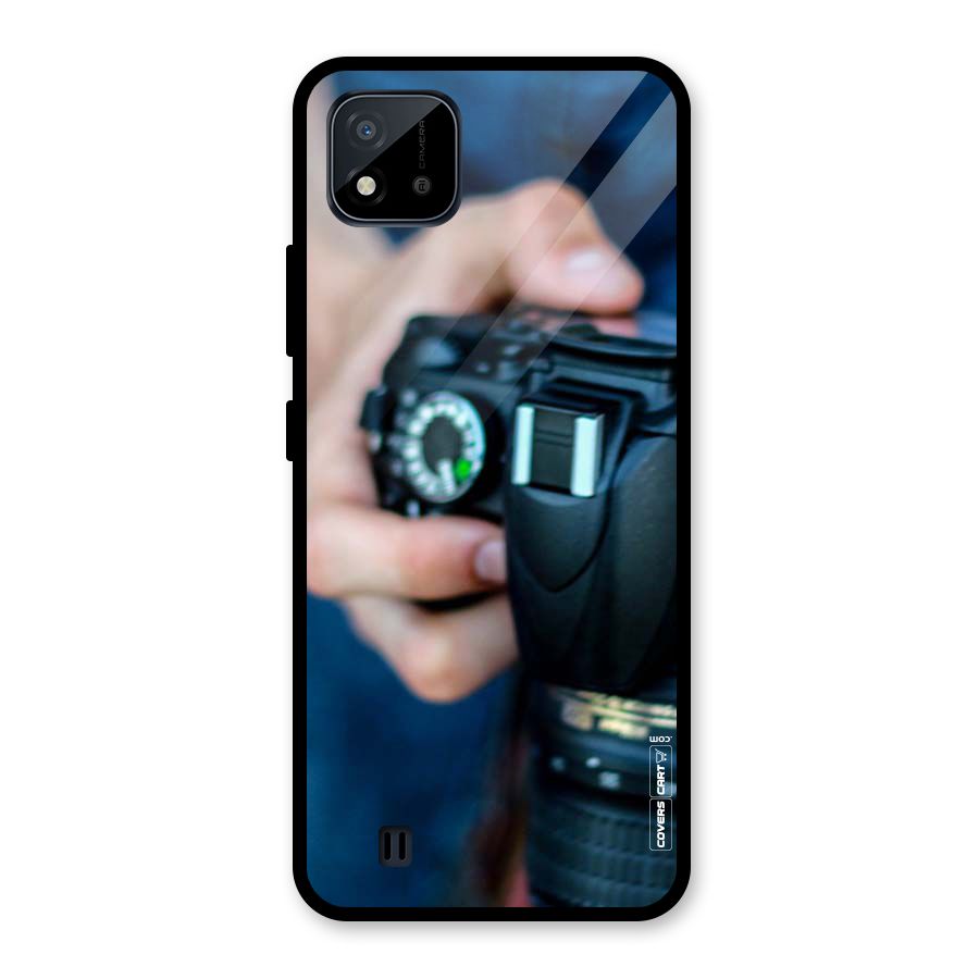 Camera Love Glass Back Case for Realme C11 2021