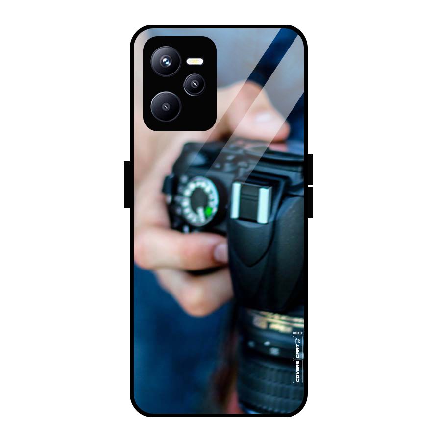 Camera Love Glass Back Case for Realme C35