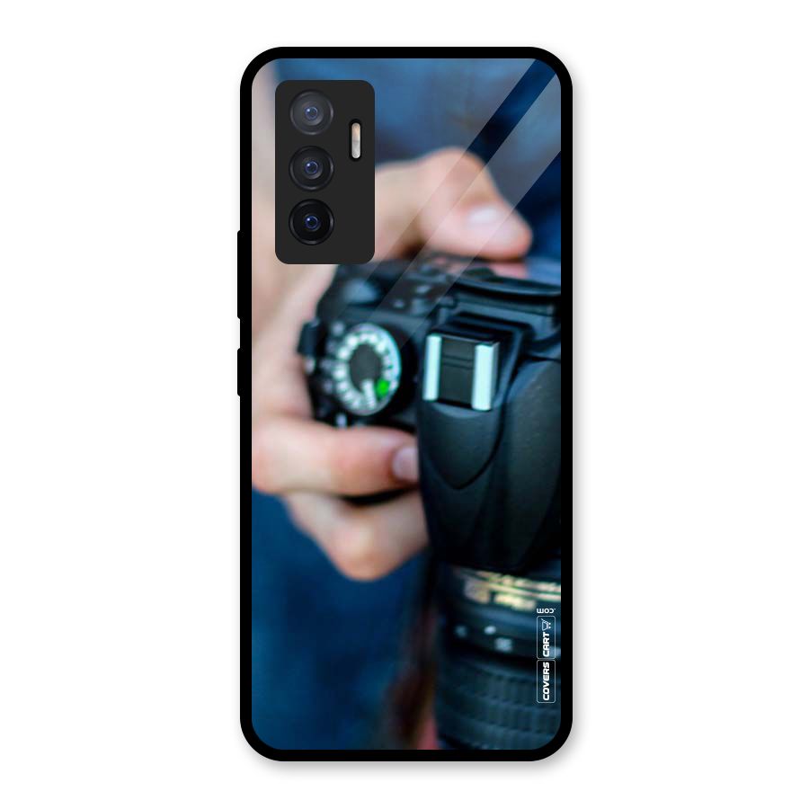 Camera Love Glass Back Case for Vivo V23e