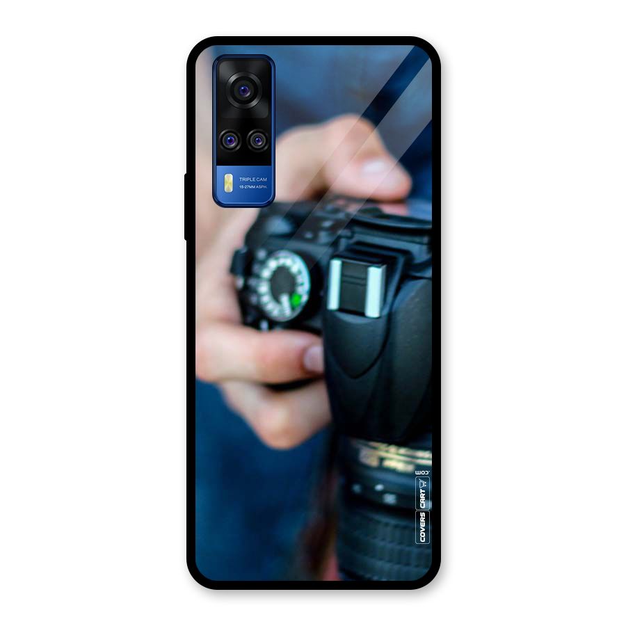 Camera Love Glass Back Case for Vivo Y31