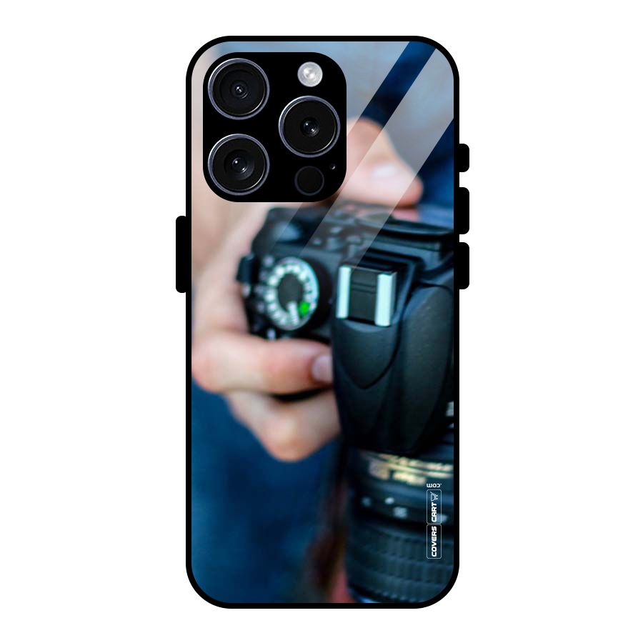 Camera Love Glass Back Case for iPhone 15 Pro