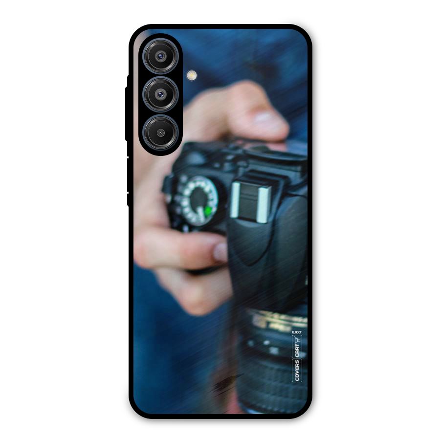 Camera Love Metal Back Case for Galaxy A16 5G