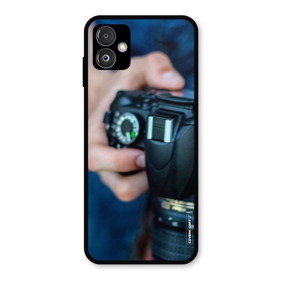 Camera Love Metal Back Case for Galaxy F14