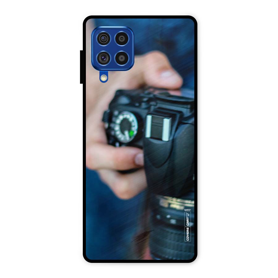 Camera Love Metal Back Case for Galaxy F62