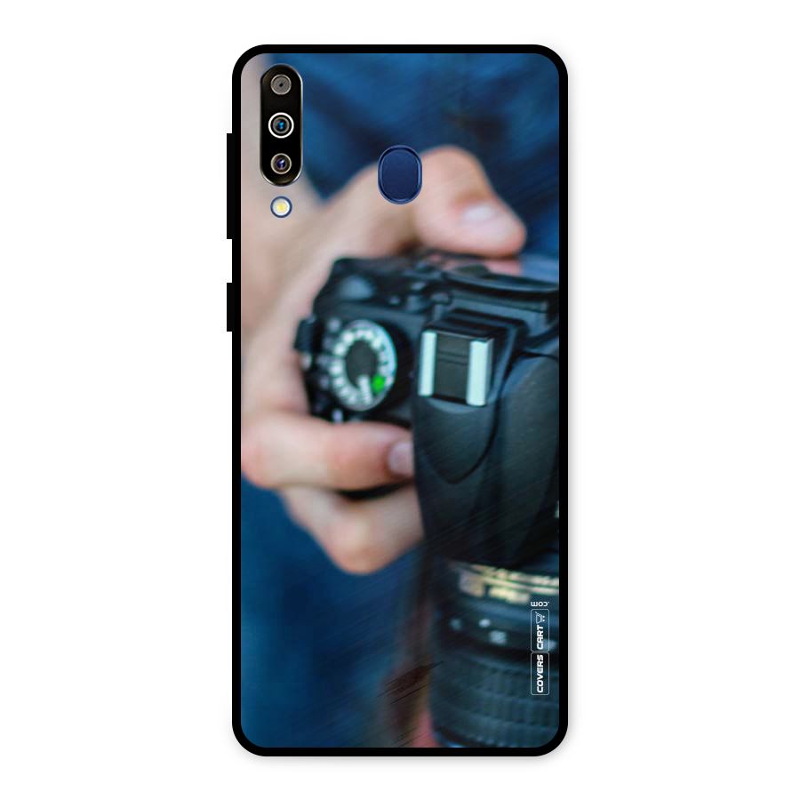 Camera Love Metal Back Case for Galaxy M30