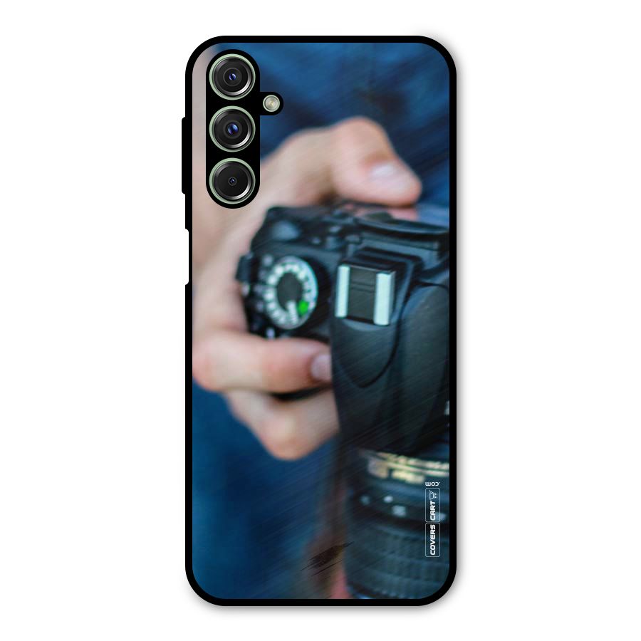 Camera Love Metal Back Case for Galaxy M34