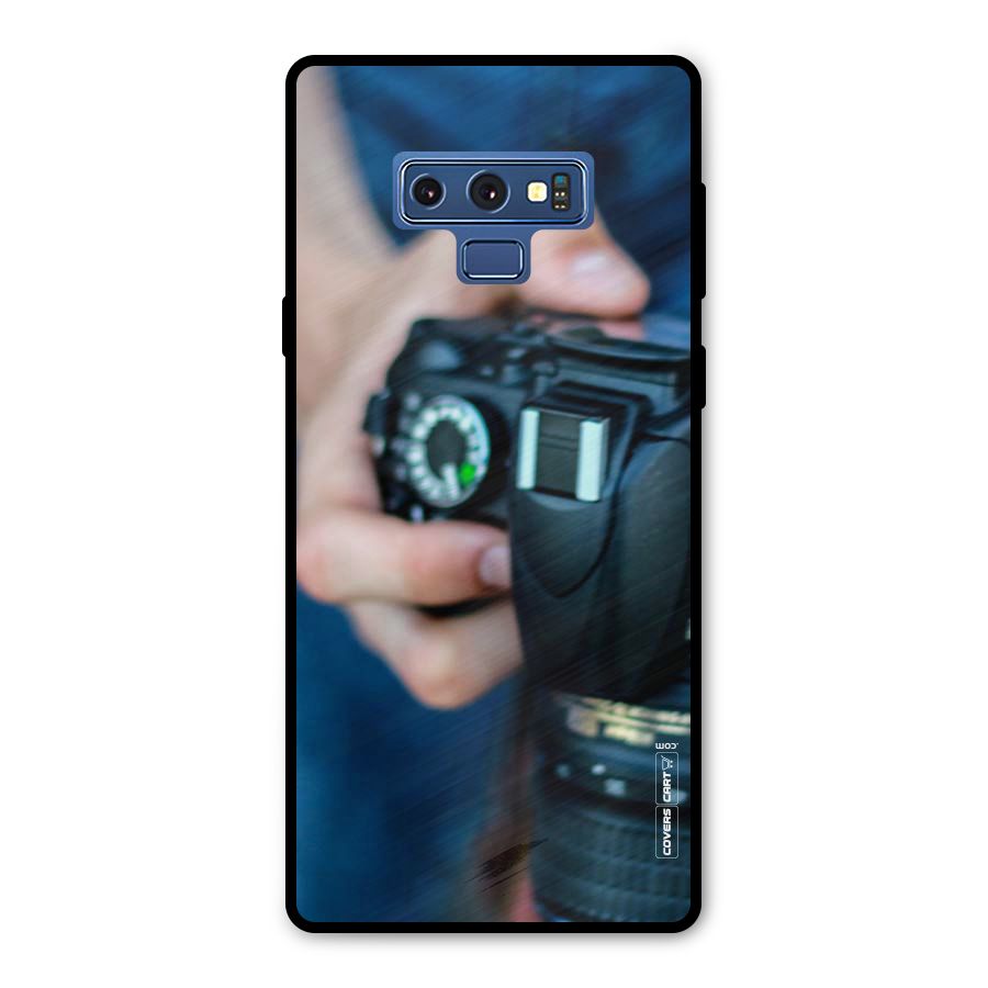 Camera Love Metal Back Case for Galaxy Note 9