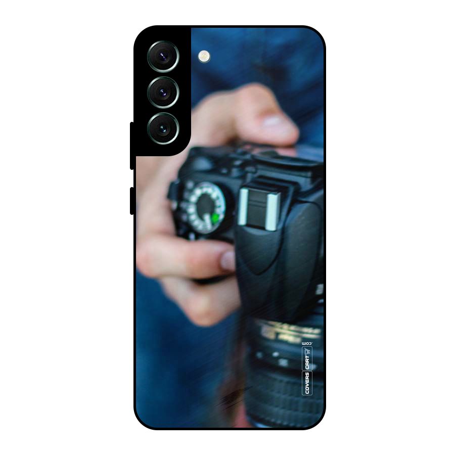 Camera Love Metal Back Case for Galaxy S22 Plus 5G