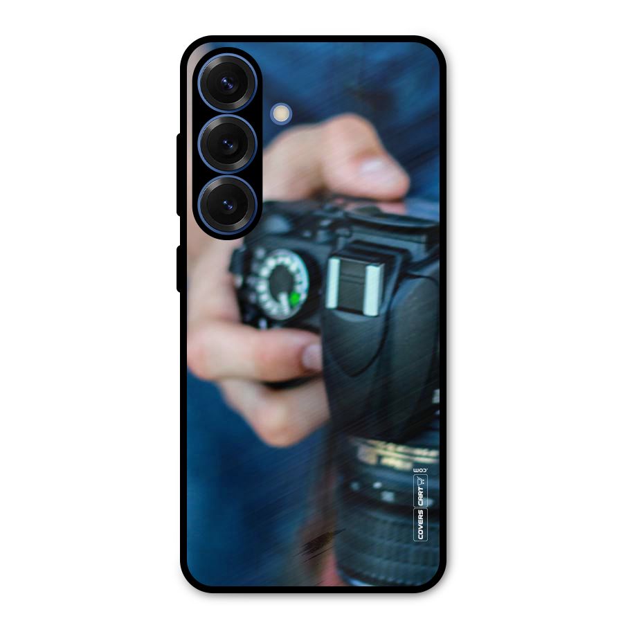 Camera Love Metal Back Case for Galaxy S25