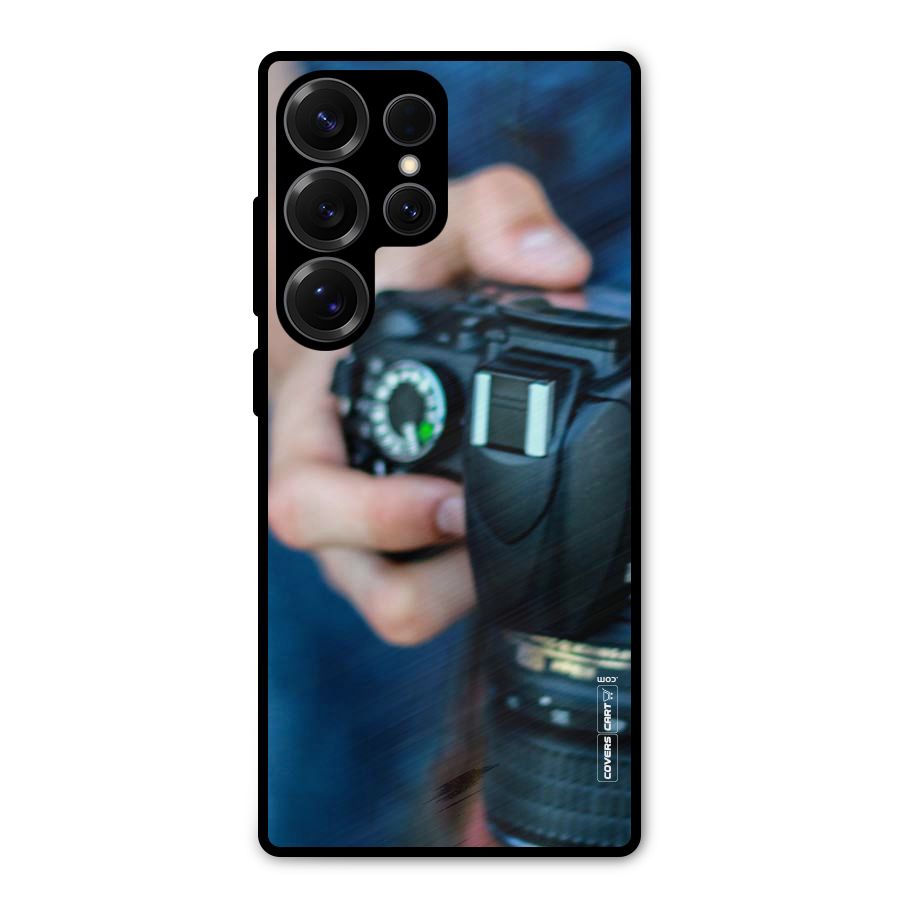 Camera Love Metal Back Case for Galaxy S25 Ultra