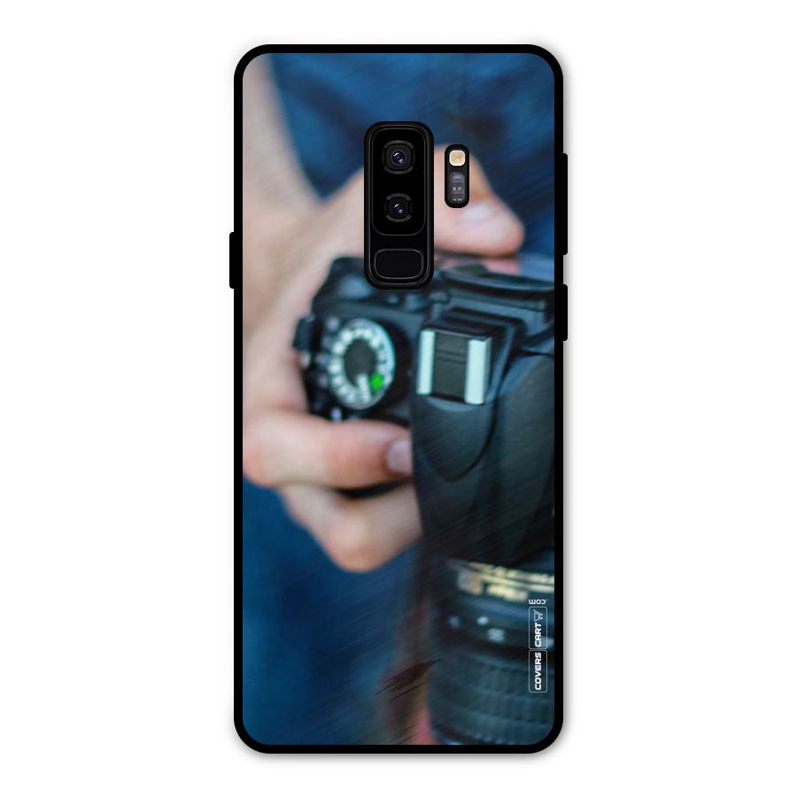 Camera Love Metal Back Case for Galaxy S9 Plus